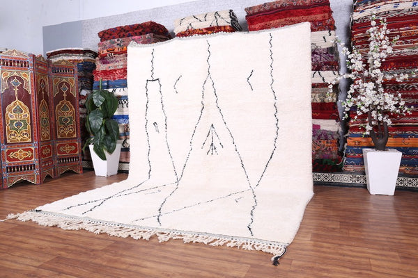 Custom moroccan berber rug, Handmade beni ourain carpet