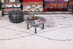 Custom moroccan berber rug, Handmade beni ourain carpet