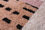 Wool Azilal Custom handmade rug, Moroccan berber carpet