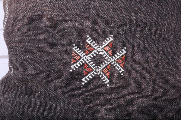 Filled Moroccan Pillow , 17.3 inches X 18.5 inches