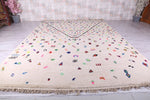 Custom Azilal rug , all wool moroccan berber carpet