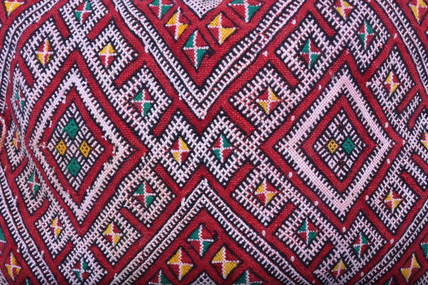 Moroccan Pillow ,  14.9 inches X 21.2 inches
