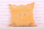 Moroccan Pillow , 18.8 inches X 19.6 inches