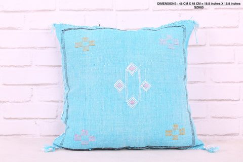 Moroccan Pillow , 18.8 inches X 18.8 inches