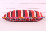 Moroccan Pillow ,  12.5 inches X 20 inches