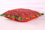 Moroccan Pillow ,  18.1 inches X 16.9 inches