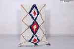 Moroccan berber rug 2.5 X 5.3 Feet