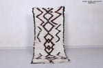 2.4 X 5.4 Feet Moroccan Berber Rug - Bold Geometric Tribal Pattern