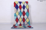 Moroccan berber rug 2.6 X 5.9 Feet
