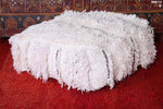Moroccan handwoven berber kilim pouf