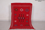 Moroccan Hand Hoven rug 3.2 FT X 4.9 FT