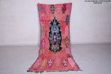 Colourful handmade moroccan runner rug 3.9 FT X 10.8 FT