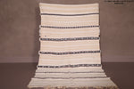Amazing flatwoven Moroccan berber rug - 3.6 FT X 6.3 FT