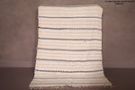 Flatwoven handmade moroccan berber rug - 3.8 FT X 5.5 FT