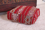 Moroccan woven berber handmade Kilim rug Pouf