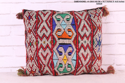 Moroccan Pillow , 16.1 inches X 18.8 inches