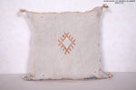 Vintage moroccan pillow 18.1 INCHES X 18.1 INCHES