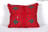 Striped moroccan pillow 14.9 INCHES X 18.1 INCHES