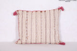 Striped moroccan pillow 5.3 INCHES X 17.7 INCHES