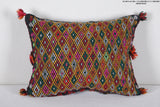 Striped moroccan pillow 13.3 INCHES X 17.3 INCHES