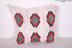 Moroccan pillow 14.9 INCHES X 16.9 INCHES