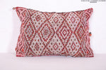 Striped moroccan pillow 12.9 INCHES X 18.5 INCHES