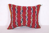 Vintage kilim moroccan pillow 10.6 INCHES X 13.7 INCHES