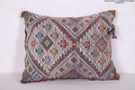 Vintage kilim moroccan pillow 17.3 INCHES X 22 INCHES