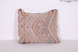 Vintage kilim moroccan pillow 13.3 INCHES X 16.1 INCHES