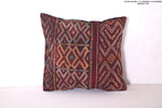 Striped moroccan pillow 14.1 INCHES X 15.3 INCHES