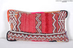 Vintage kilim moroccan pillow 12.9 INCHES X 22.4 INCHES