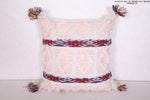 Striped moroccan pillow 15.7 INCHES X 16.1 INCHES