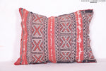 Striped moroccan pillow 14.9 INCHES X 19.6 INCHES