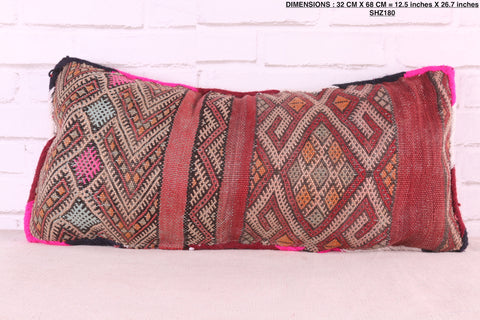 Moroccan Pillow , 12.5 inches X 26.7 inches