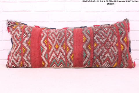 Moroccan Pillow , 12.5 inches X 30.7 inches