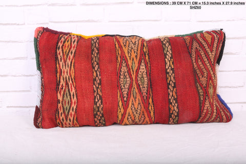Moroccan Pillow ,  15.3 inches X 27.9 inches