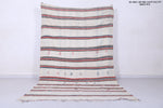 Vintage handmade Moroccan rug 5.9 X 9.7 Feet