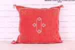 Moroccan Pillow , 17.3 inches X 18.5 inches