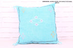 Moroccan Pillow , 18.5 inches X 19.2 inches