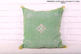 Moroccan Pillow , 16.9 inches X 17.7 inches