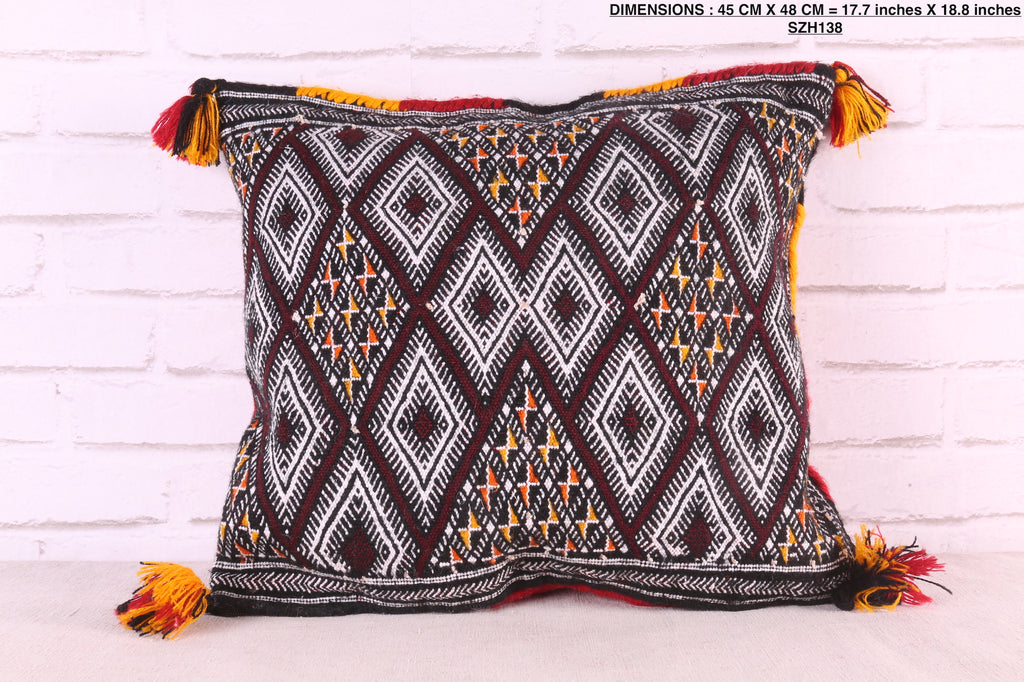 Moroccan Pillow inches X inches Beni ourain rug - Main Image