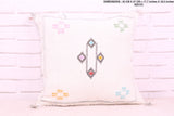 Moroccan Pillow ,  17.7 inches X 18.5 inches
