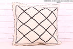 Moroccan Pillow , 18.5 inches X 20 inches