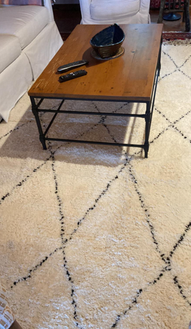 custom rug 9x14 , authentic Beniourain