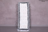 Moroccan handmade beni ourain runner rug  2.3 FT X 6 FT