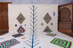 Custom berber Moroccan rug, azilal handmade carpet