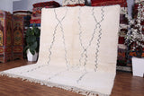 Custom berber Moroccan rug, All wool beni ourain carpet