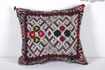 kilim moroccan pillow 16.9 INCHES X 18.8 INCHES