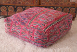 Moroccan handmade azilal berber Kilim Poufs