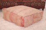 Moroccan handmade berber Kilim rug Pouf
